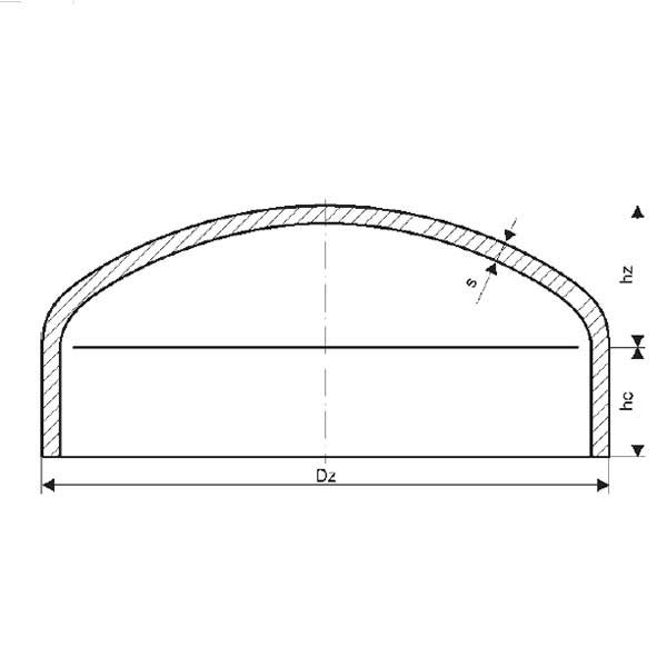 CAPAC BOMBAT SUDABIL DN 250 273.0X8.0 MM - Cel mai bun pret!